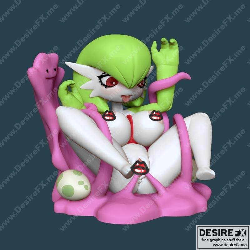 Gardevoir 3D打印模型|Gardevoir – 3D Print Model STL