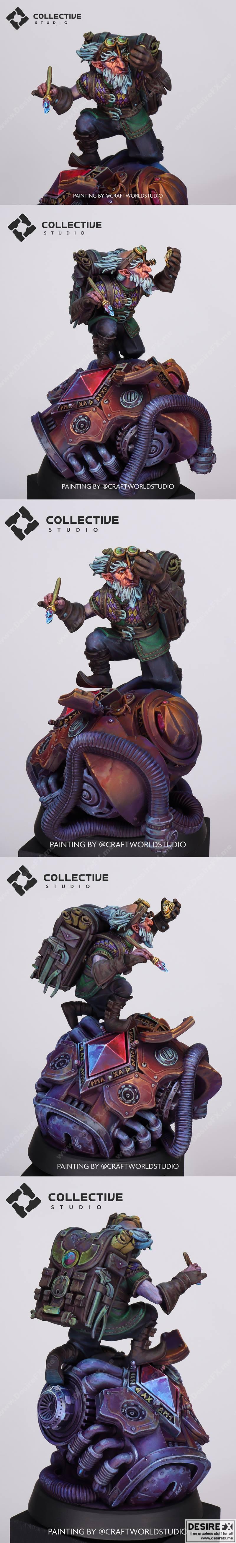 Collective Studio - 3D打印模型 - Craig Scrapfiggs|Collective Studio – Craig Scrapfiggs – 3D Print Model STL