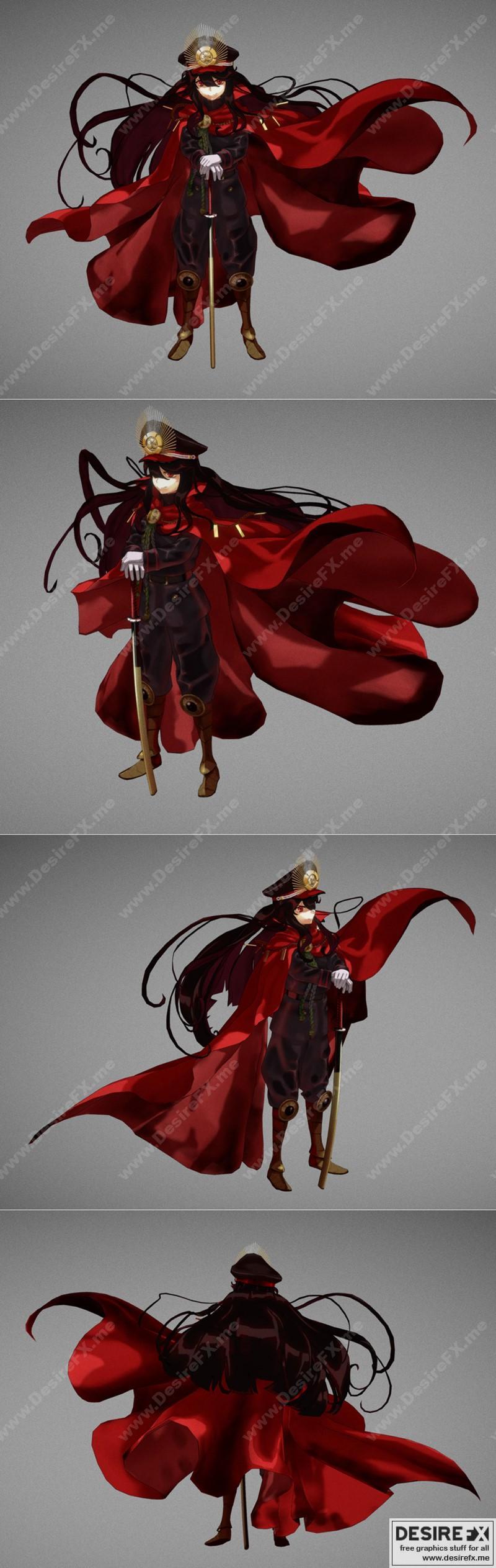Fate系列 陈氏织田信长 3D打印模型|Fate – GO Oda Nobunaga – 3D Print Model STL