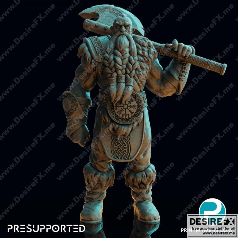 冰霜巨人 – 3D打印模型|Frost Giant – 3D Print Model STL