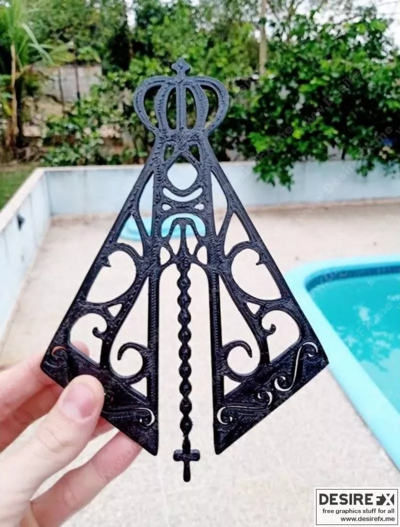 圣母显现 3D打印模型 STL|Nossa senhora aparecida – 3D Print Model STL