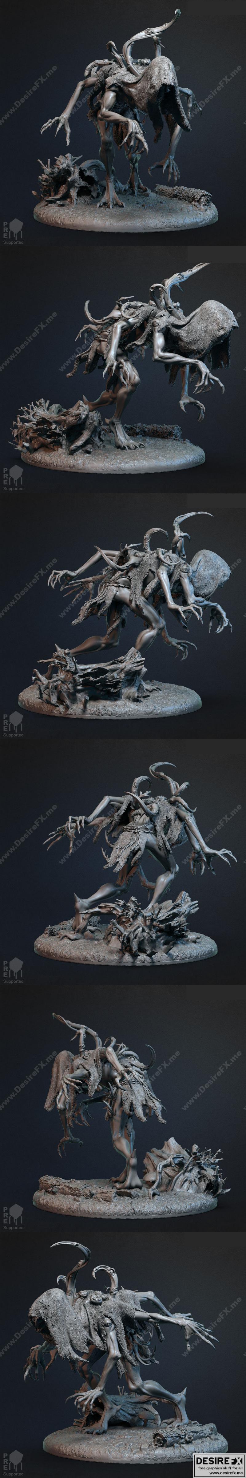 影兽——3D打印模型|Shadow Beast – 3D Print Model STL