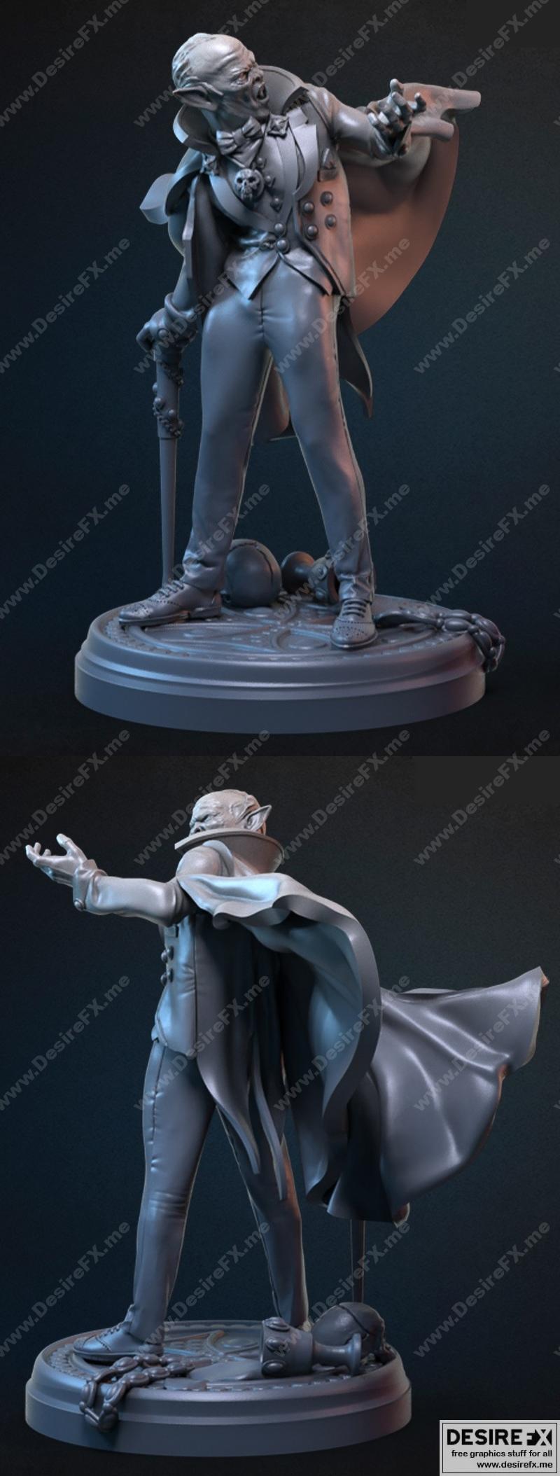 Lord Maximillian De Garoup 3D打印模型|Lord Maximillian De Garoup – 3D Print Model STL