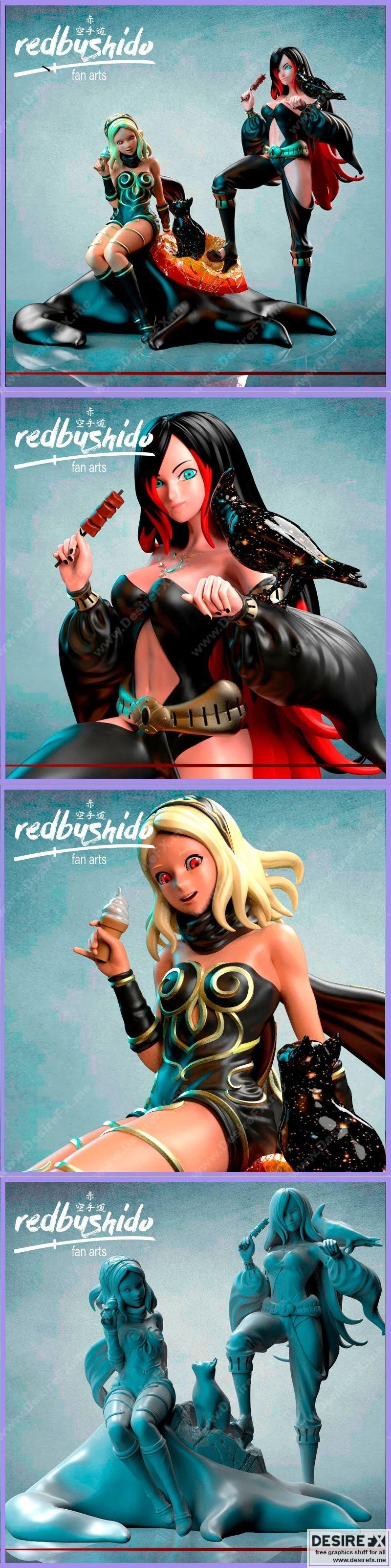 Gravity Rush 3D打印模型|Gravity Rush Fan Art – 3D Print Model STL