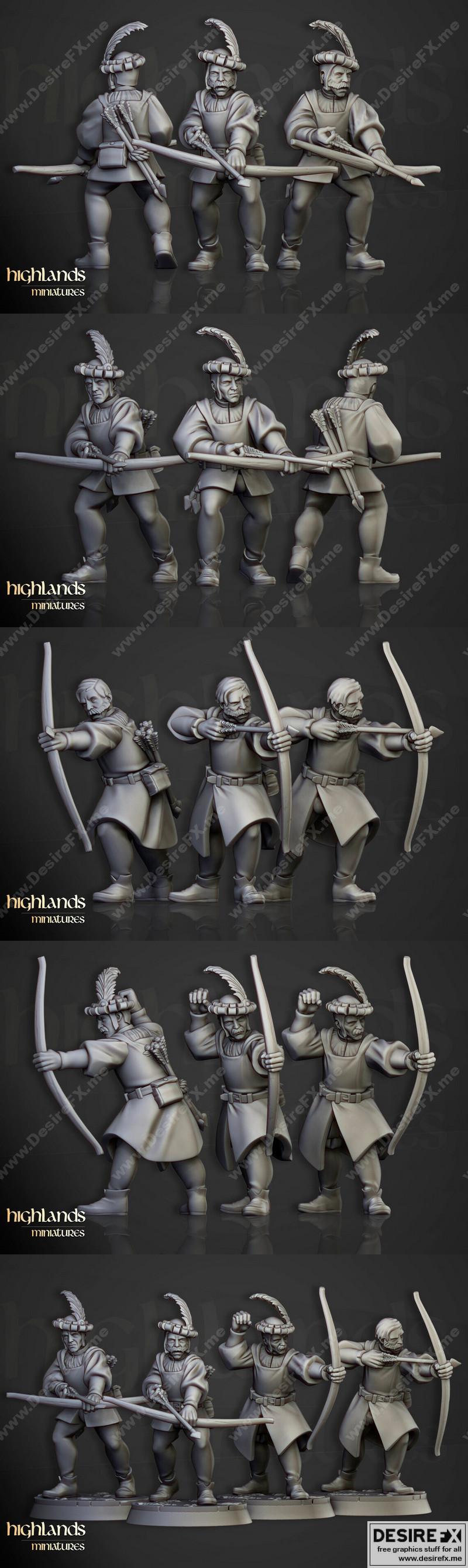 高海拔迷你模型 - 太阳之地博文|Highlands Miniatures – Sunland Bowman