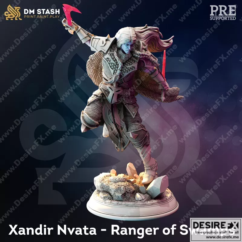 Xandir Nvata 3D打印模型集|Xandir Nvata