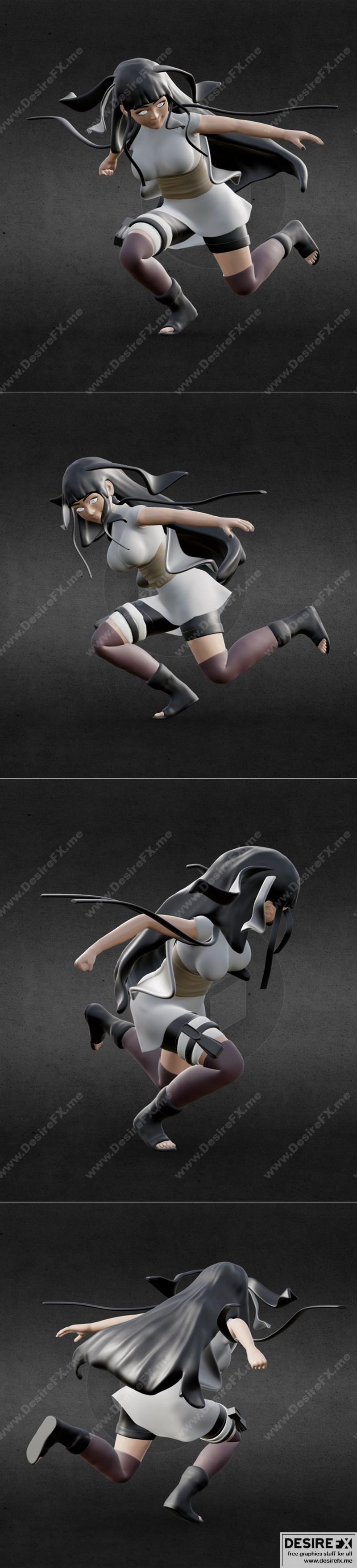 日向雏田 3D打印模型 STL|Hinata Hyuga – 3D Print Model STL