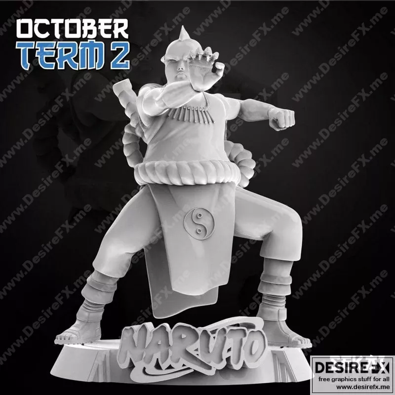 Jirobo雕塑作品：赛博朋克机械师3D打印模型|Jirobo Sculpture