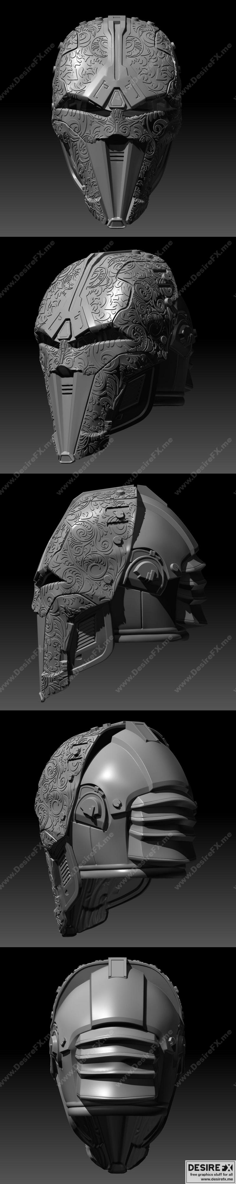 西斯贝加拉头盔 - 星战3D打印模型|Sith Bengala Helmelt – Star Wars