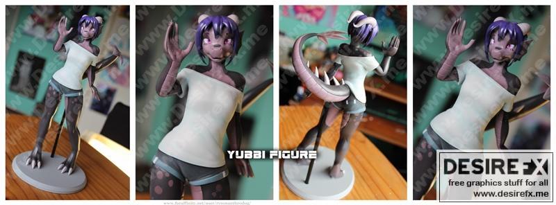 Yubbi 无衣角色3D打印模型|Yubbi Figure Shirtless – 3D Print Model STL