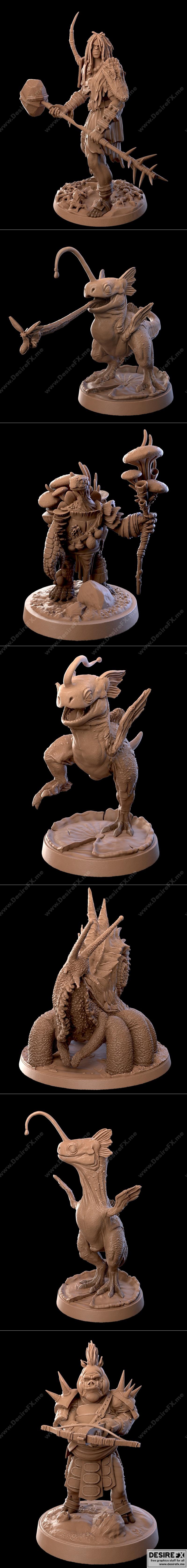 龙捕手旅舍 3D打印模型 STL|The Dragon Trappers Lodge May 2021 – 3D Print Model STL
