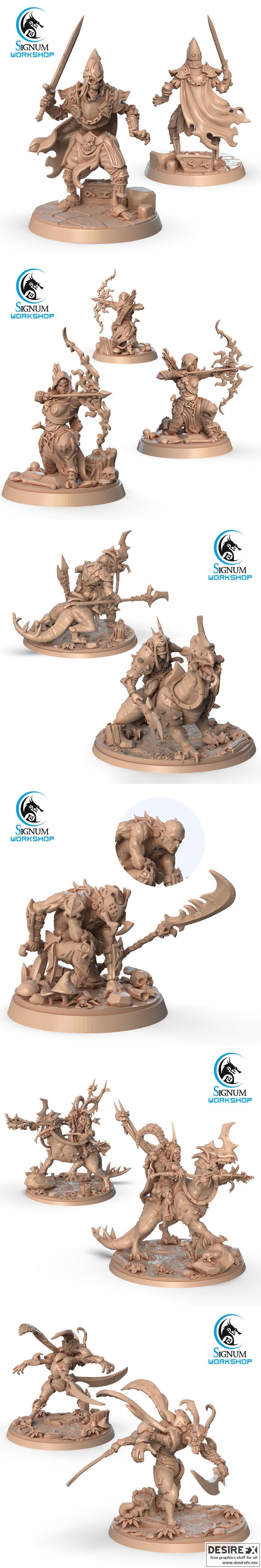 Signum Workshop二月2022发布——3D打印模型STL|Signum Workshop – Patreon Release February 2022 – 3D Print Model STL