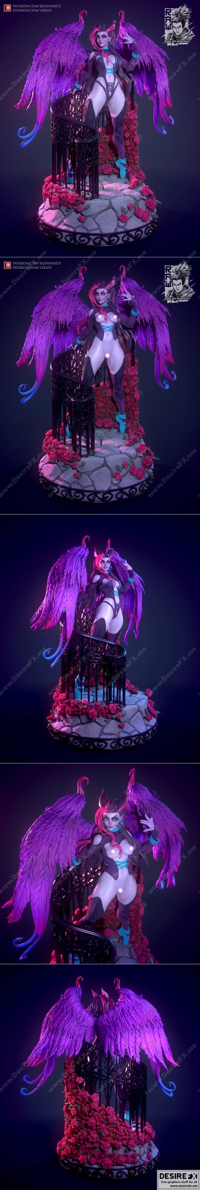 Aleriia vs Angie Pin-Up 3D打印模型|Aleriia Vs Angie Pin Up 2 – 3D Print Model STL