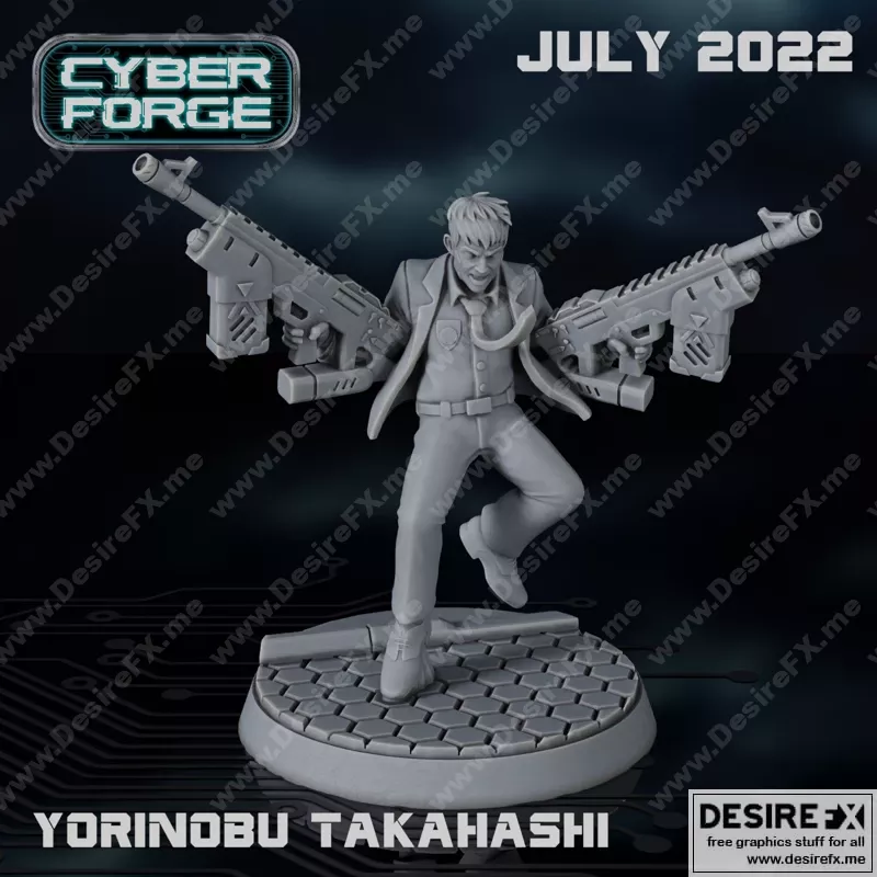 雅典娜的机械之魂：3D打印模型再现《女神转生》角色设计|Yorinobu Takahashi