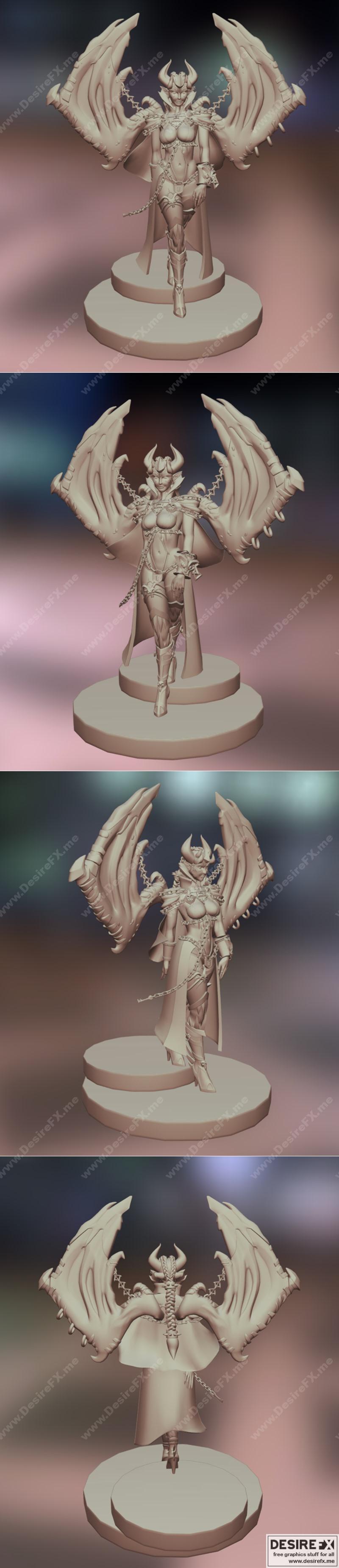 莉莉丝 3D打印模型 STL|Lilith – 3D Print Model STL