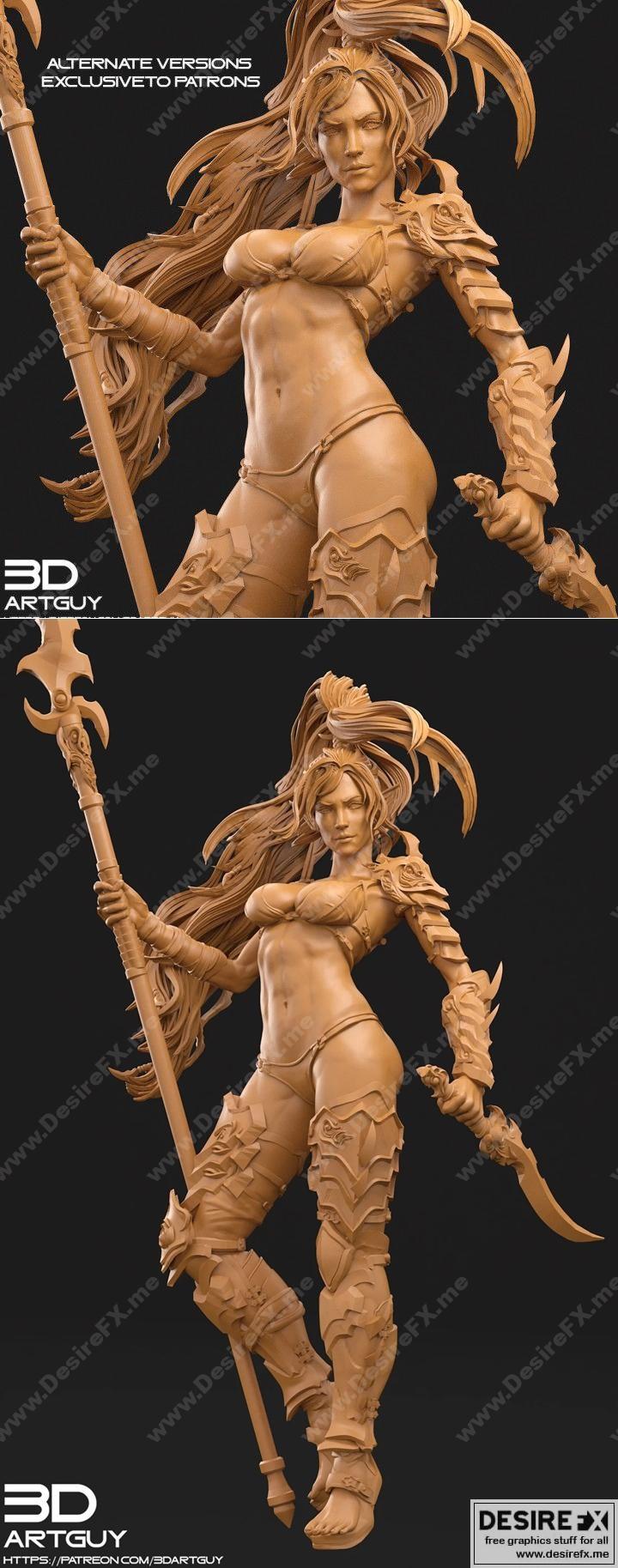 战神单件3D打印模型|Gladiator Single – 3D Print Model STL