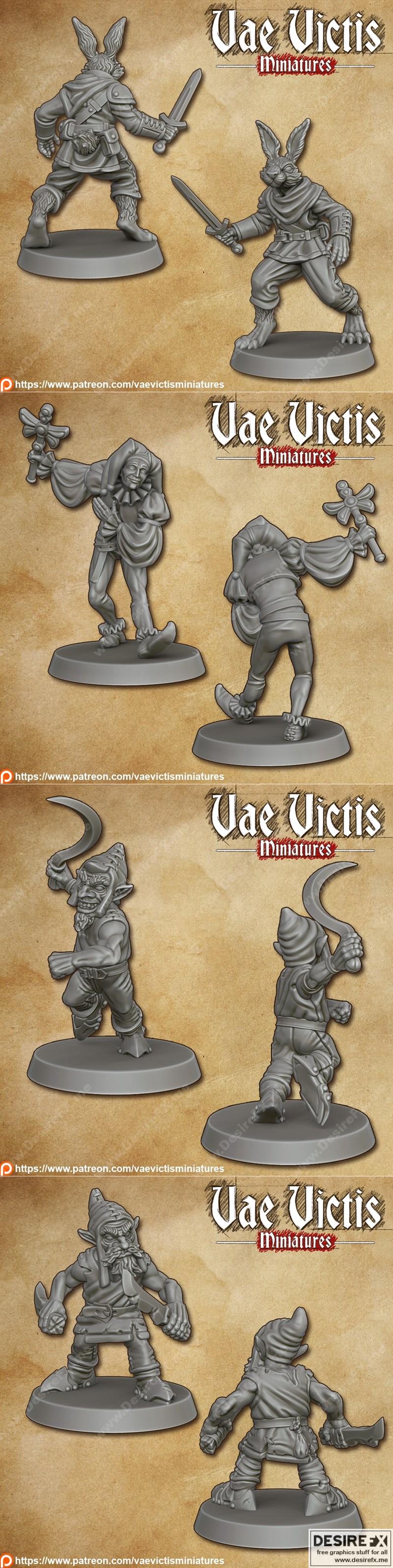 穿越童话 realm 门户 3D打印模型|Vae Victis Miniatures – Across the fairy realm portal November 2021 – 3D Print Model STL