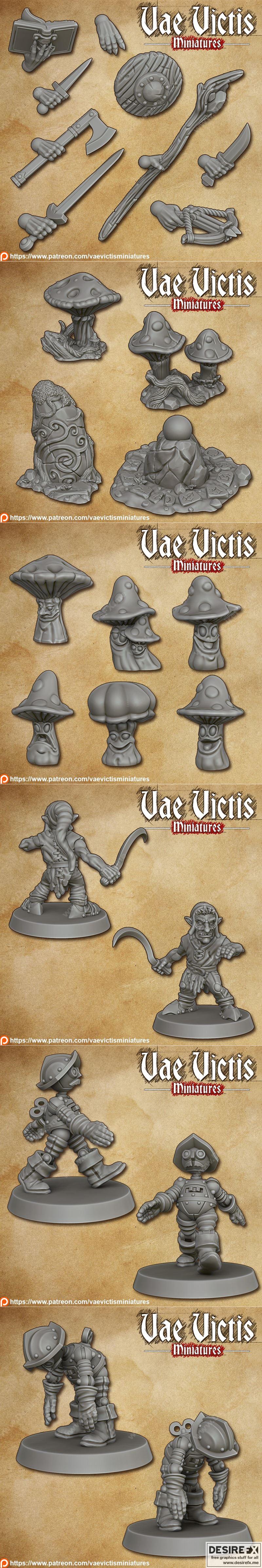 穿越童话 realm 门户 3D打印模型|Vae Victis Miniatures – Across the fairy realm portal November 2021 – 3D Print Model STL