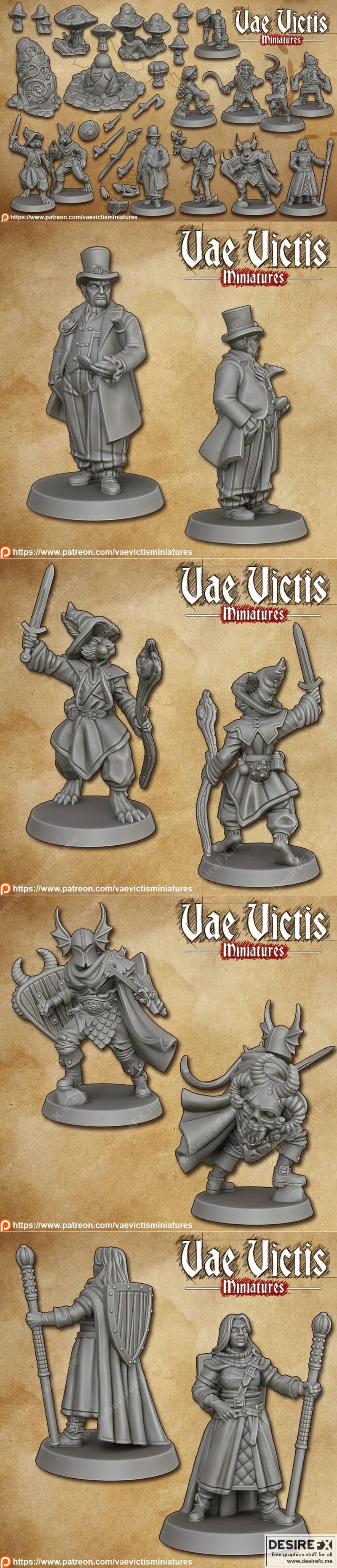 穿越童话 realm 门户 3D打印模型|Vae Victis Miniatures – Across the fairy realm portal November 2021 – 3D Print Model STL