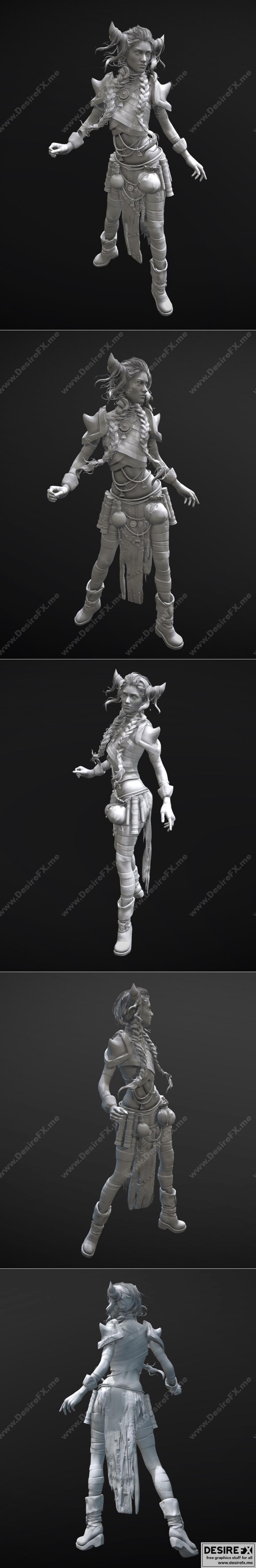 Shaman - 3D打印模型|Shaman – 3D Print Model STL