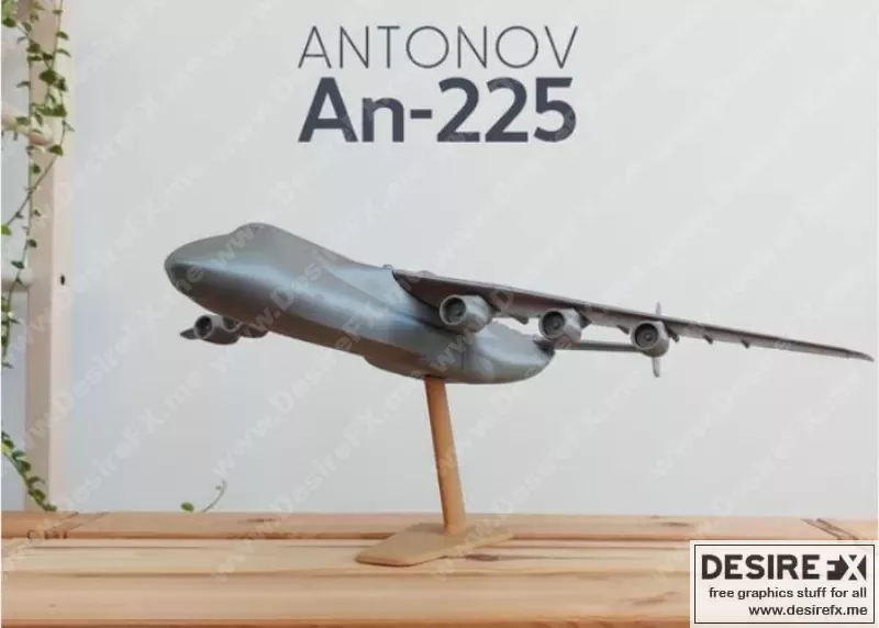 安东诺夫AN225——梦之翼3D打印模型|Antonov AN225 – Mriya