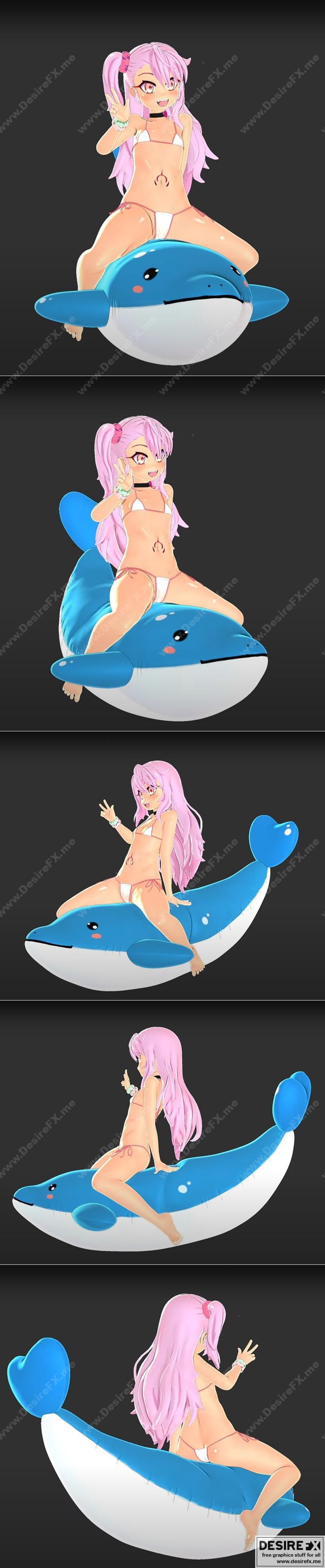 楚楚——3D打印模型STL|Chloe – 3D Print Model STL