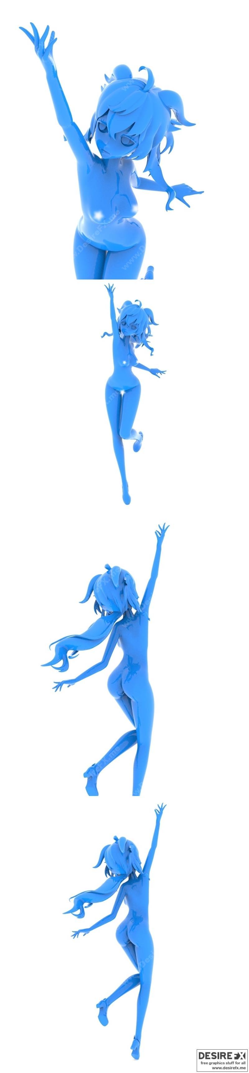 甘雨 3D打印模型 STL|Ganyu – 3D Print Model STL