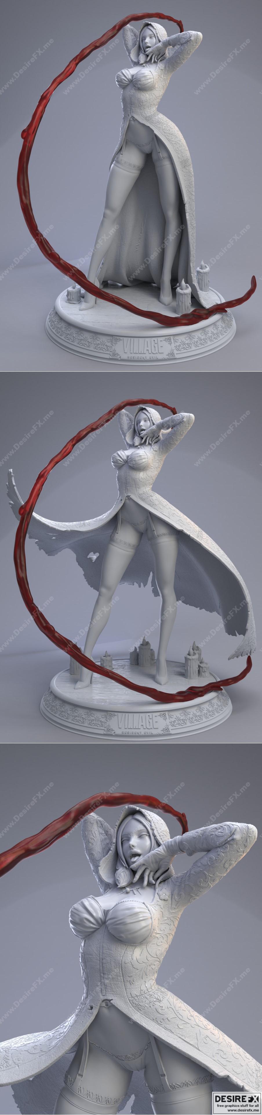 Daniela - RE8 - 3D打印模型|Daniela – RE8 – 3d print model