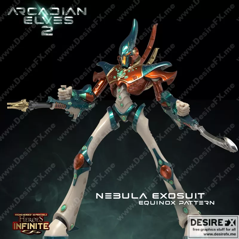 Nebuka 量子战甲·Equinox模式|Nebuka Exosuit Equinox Pattern