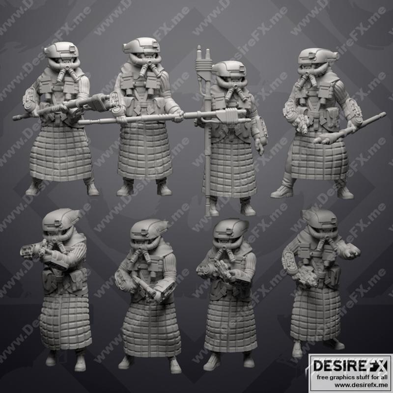 Spice Wardens 3D打印模型|Spice Wardens – 3D Print Model STL