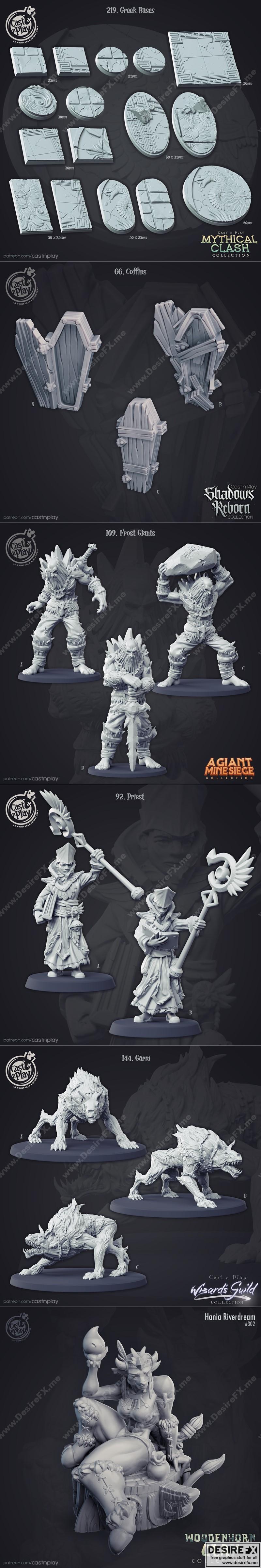 Cast N Play - 2022年6月怀旧作品 3D打印模型 STL|Cast N Play – Throwback June 2022 – 3D Print Model STL