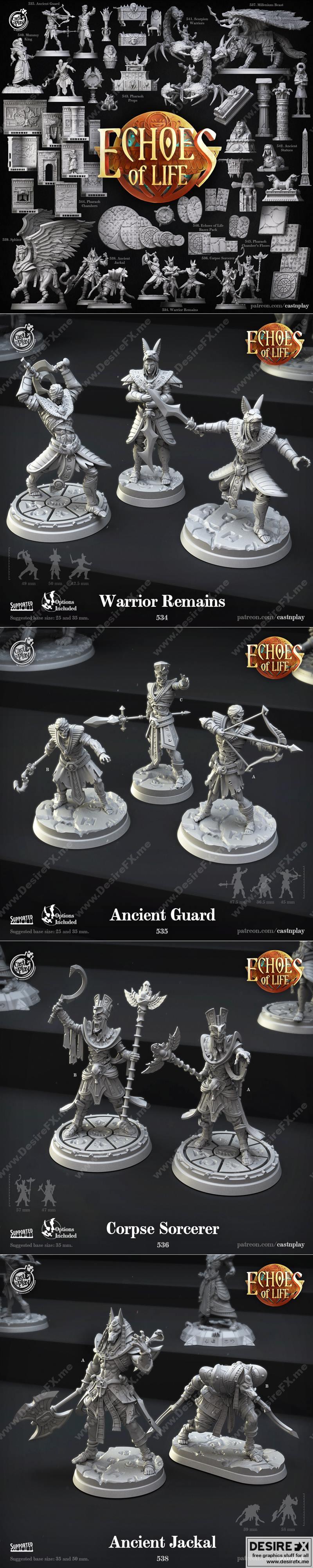 Cast N Play – 人生回响 2022 3D打印模型|Cast N Play – Echoes of Life June 2022 – 3D Print Model STL