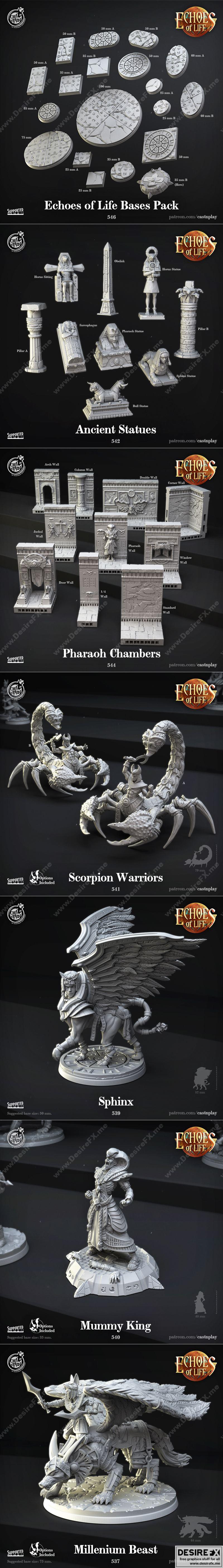 Cast N Play – 人生回响 2022 3D打印模型|Cast N Play – Echoes of Life June 2022 – 3D Print Model STL