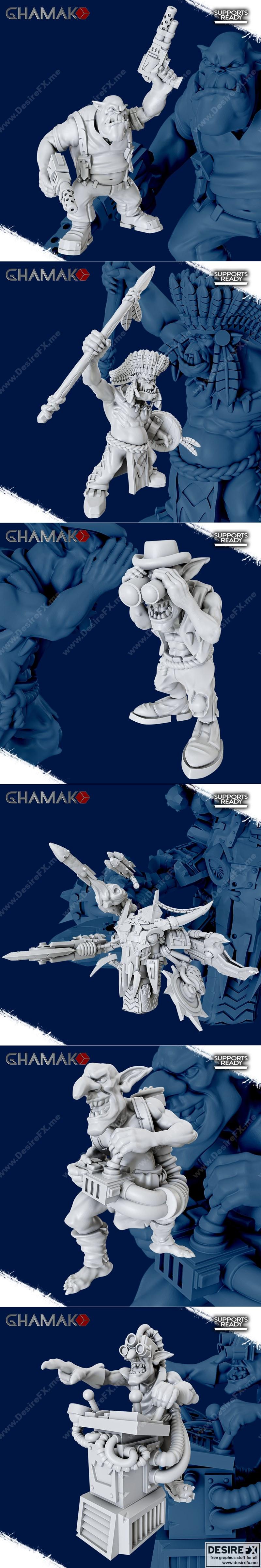 Ghamak科幻作品2022款3D打印模型|Ghamak – Sci-Fi June 2022 – 3D Print Model STL
