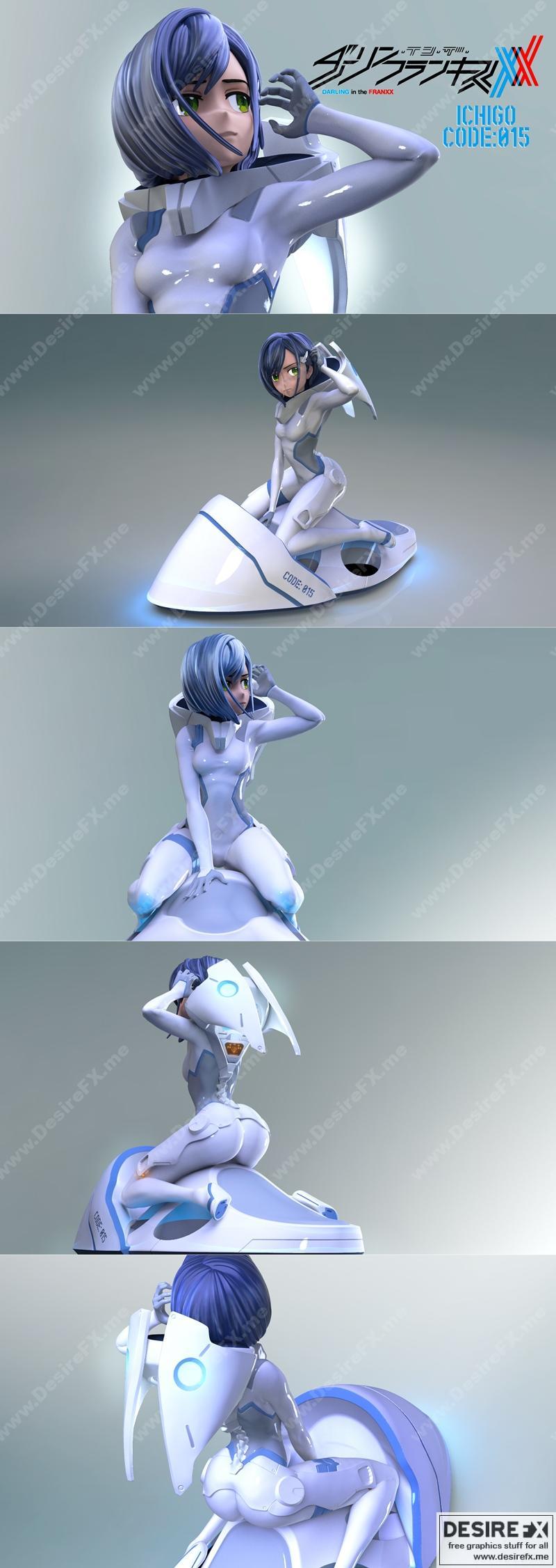 伊希欧 3D打印模型|Ichigo – 3D Print Model STL