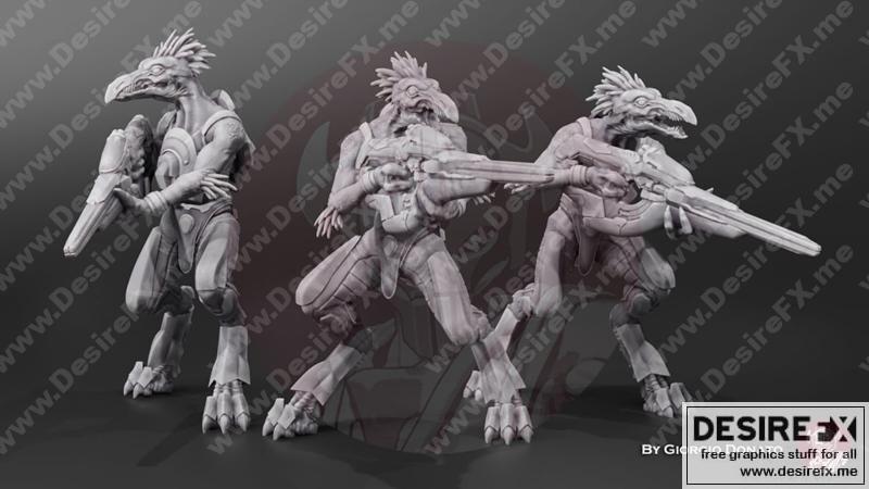 Carbine Jackals 3D打印模型|Carbine Jackals – 3D Print Model STL