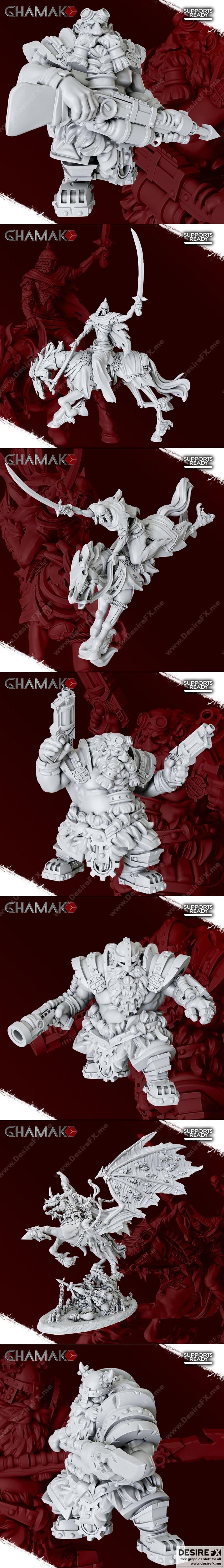 Ghamak幻想2022款 3D打印模型 STL|Ghamak Fantasy June 2022 – 3D Print Model STL
