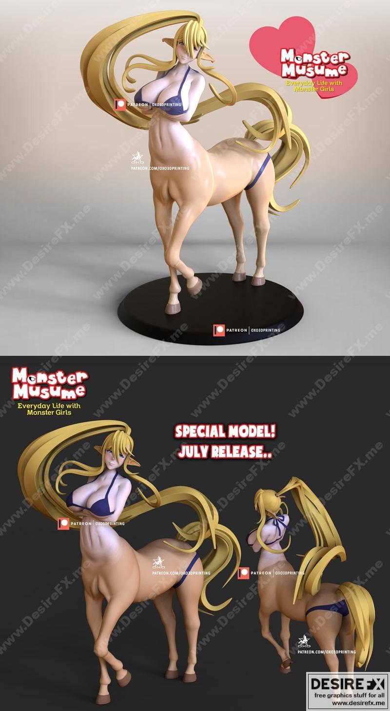 Centorea – 3D打印模型：动漫角色立体造型|Centorea – 3D Print Model STL