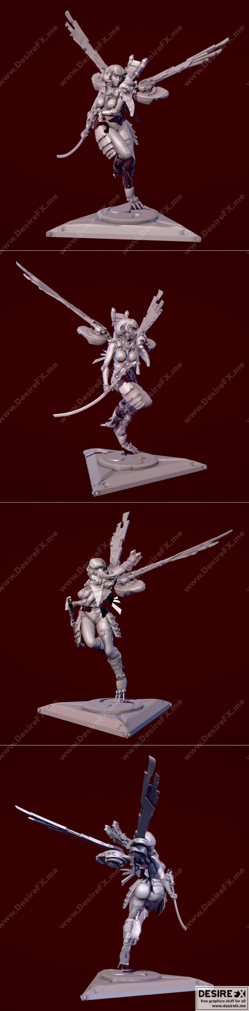 Tengu Frame Zero 3D打印模型|Tengu Frame Zero – Republik – 3D Print Model STL