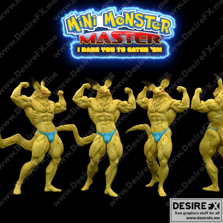 SwoleChu 2.0 3D打印模型集：动漫游戏角色立体造型合集|SwoleChu 2.0