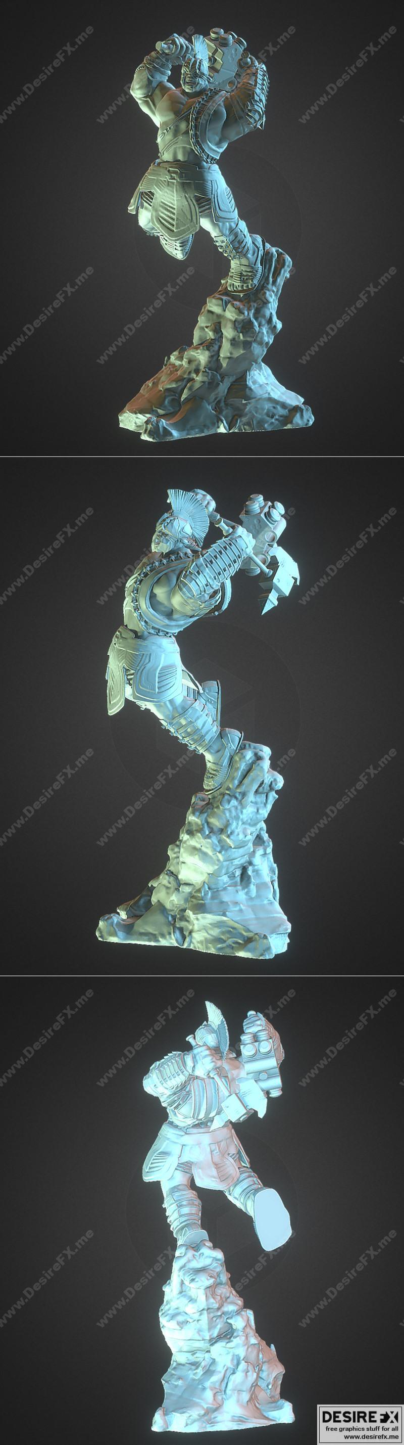 雷神托尔：复仇者联盟3D打印模型|Hulk Ragnarok v2 wip – 3D Print Model STL
