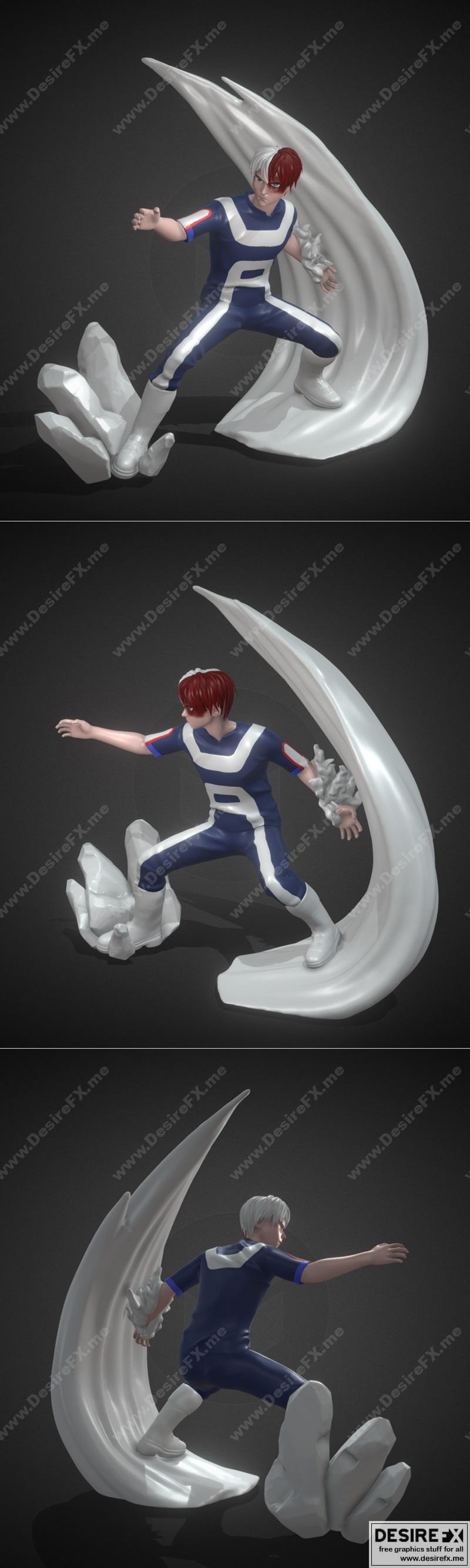 Tokodori – 3D打印模型：动漫角色造型设计|Tokodori – 3D Print Model STL