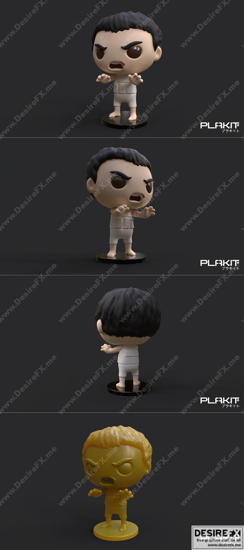 PlaKit 奇幻星球十一季 S4 3D打印模型|PlaKit Stranger Things Eleven S4 – 3D Print Model STL