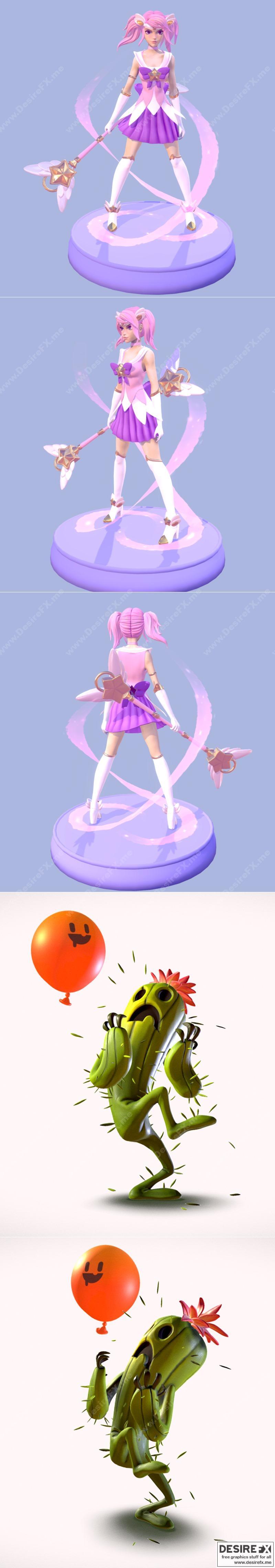 星之守护者与恐球症——3D打印模型|Star Guardian and Globophobia – 3D Print Model STL