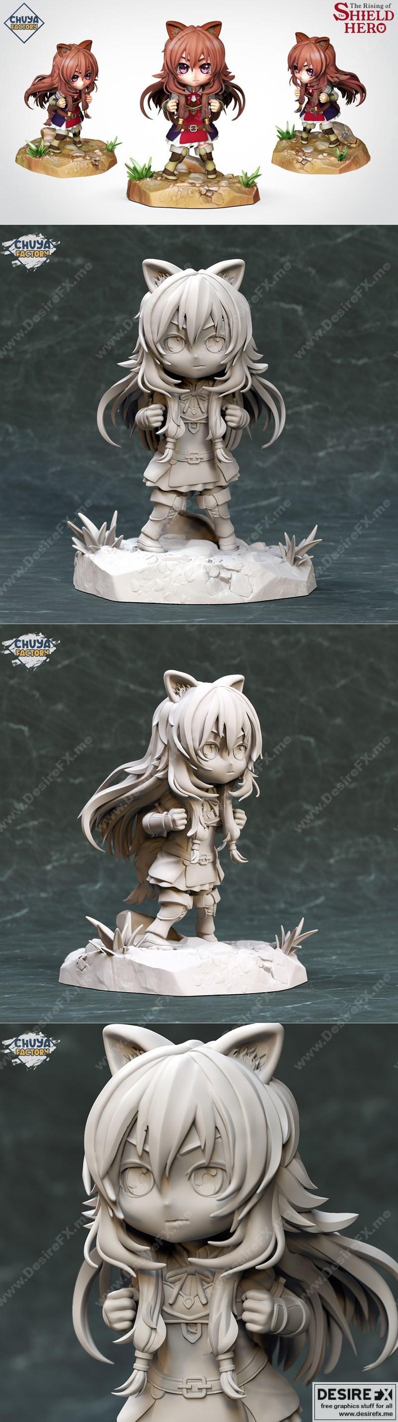 Raphtalia 3D打印模型|Raphtalia – 3D Print Model STL