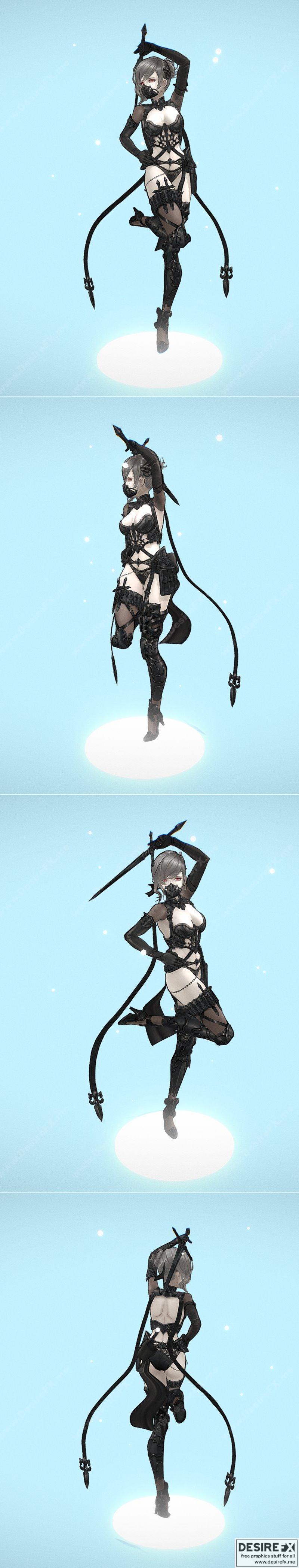 塞纳刺客 3D打印模型|Sena Assassin – 3D Print Model STL