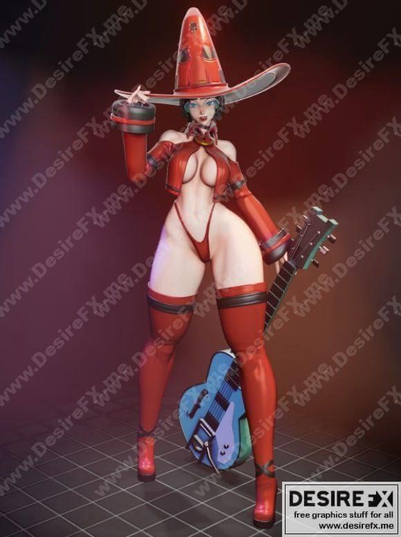 Rushzilla 3D打印模型 I-NO角色模型|Rushzilla – I-NO – 3D Print Model STL