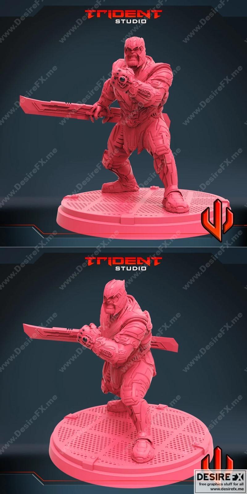 泰坦尼克号模型 3D打印 STL文件|Thanos B – 3D Print Model STL