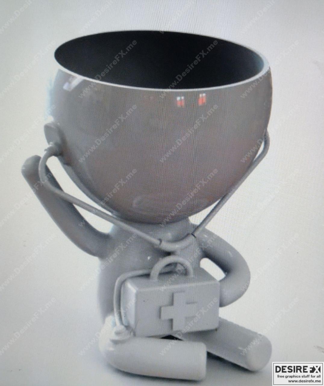 Doctor Robert 3D打印模型|Doctor Robert