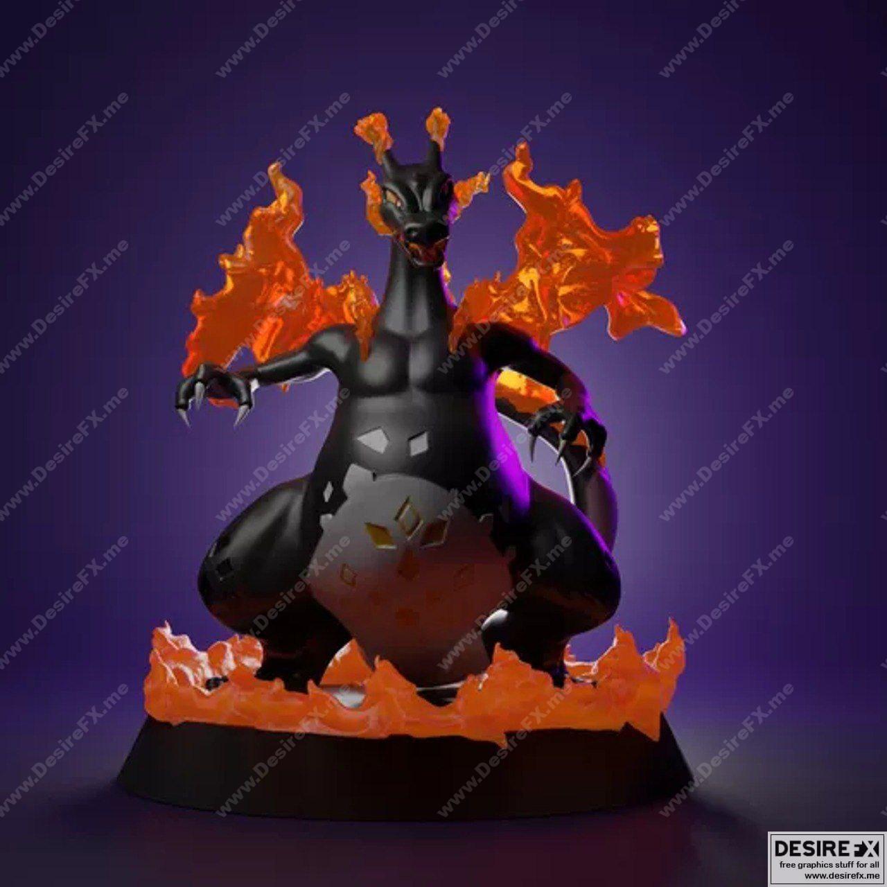 巨龙崛起：3D打印超巨形态查理兹|Gigantimax Charizard